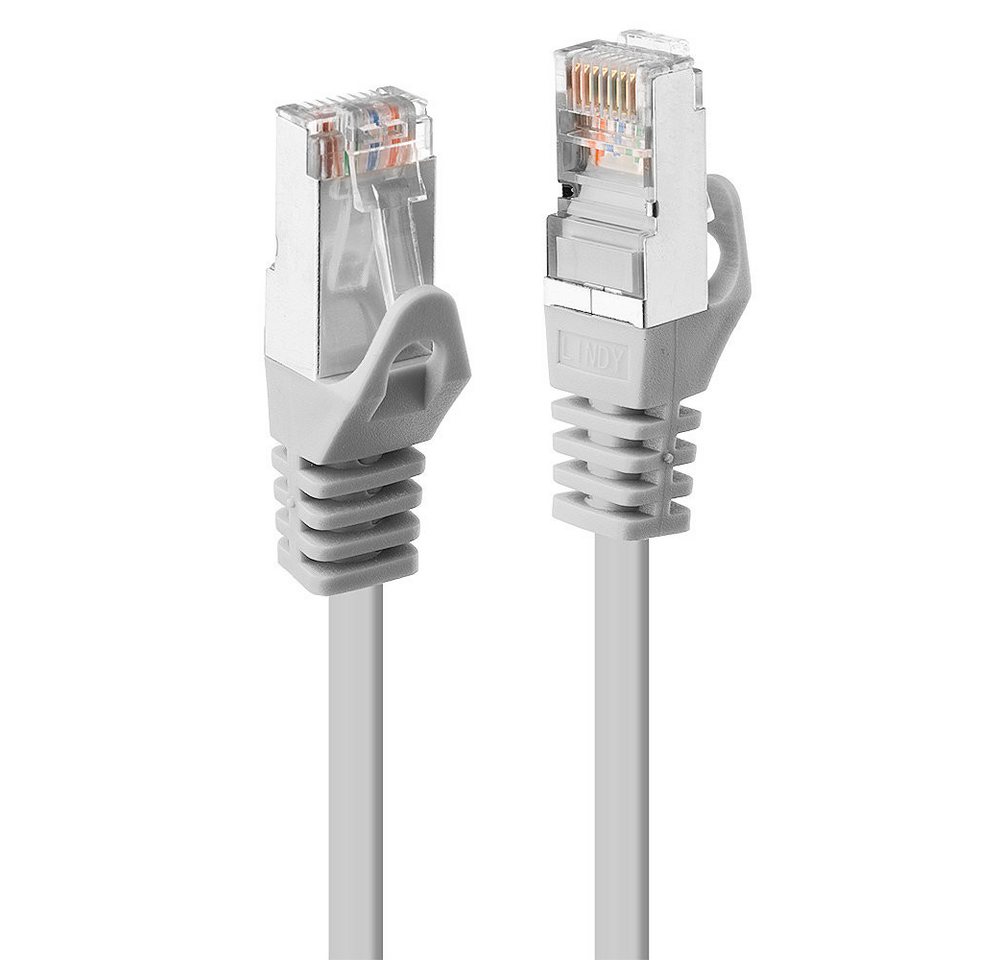 Lindy LINDY 48343 Netzwerkkabel 2m Cat5e F/UTP (FTP) Grau Netzwerkkabel von Lindy