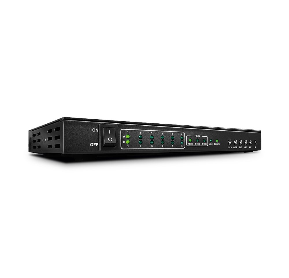 Lindy LINDY 6x2 HDMI 4K Matrix Switch UHD 3D PiP 2160p24 max MHL 2.0 HDMI-Kabel Lindy LINDY 6x2 HDMI 4K Matrix Switch UHD 3D PiP 2160p24 max MHL 2.0 HDMI-Kabel von Lindy