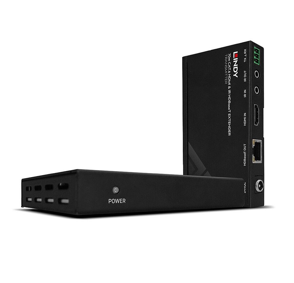 Lindy LINDY 70m C6 HDMI 4K Extender mit HDBaseT Technologie HDMI-Kabel von Lindy