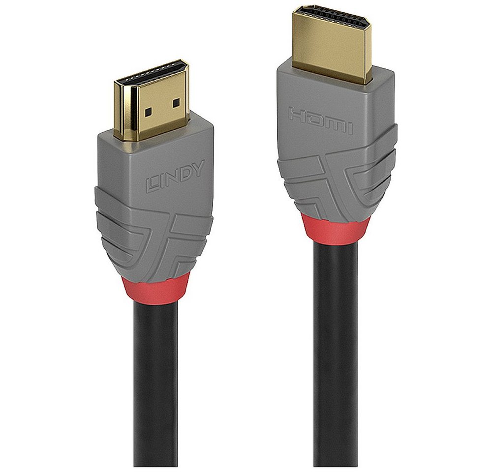 Lindy LINDY Anschlusskabel HDMI-A Stecker, HDMI-A Stecker 0.30 m Schwarz 36 HDMI-Kabel, (30.00 cm) von Lindy