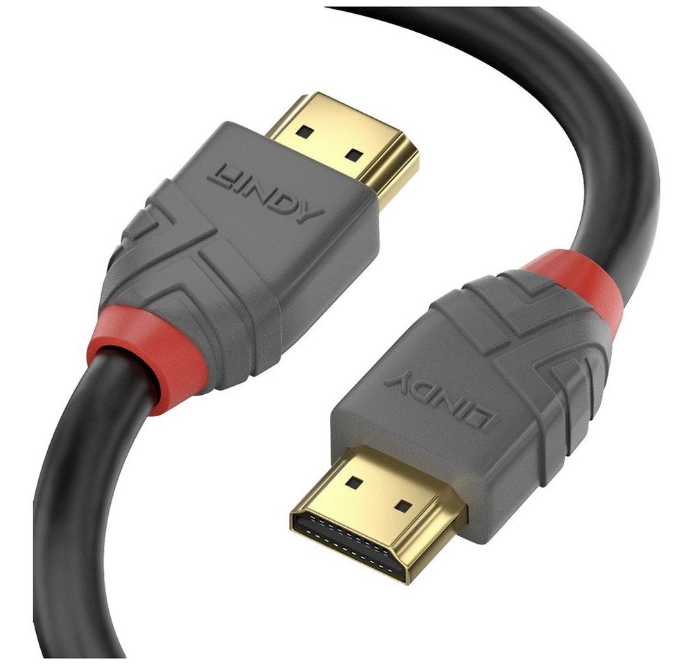 Lindy LINDY Anschlusskabel HDMI-A Stecker, HDMI-A Stecker 10.00 m Schwarz, HDMI-Kabel, (1000.00 cm) von Lindy