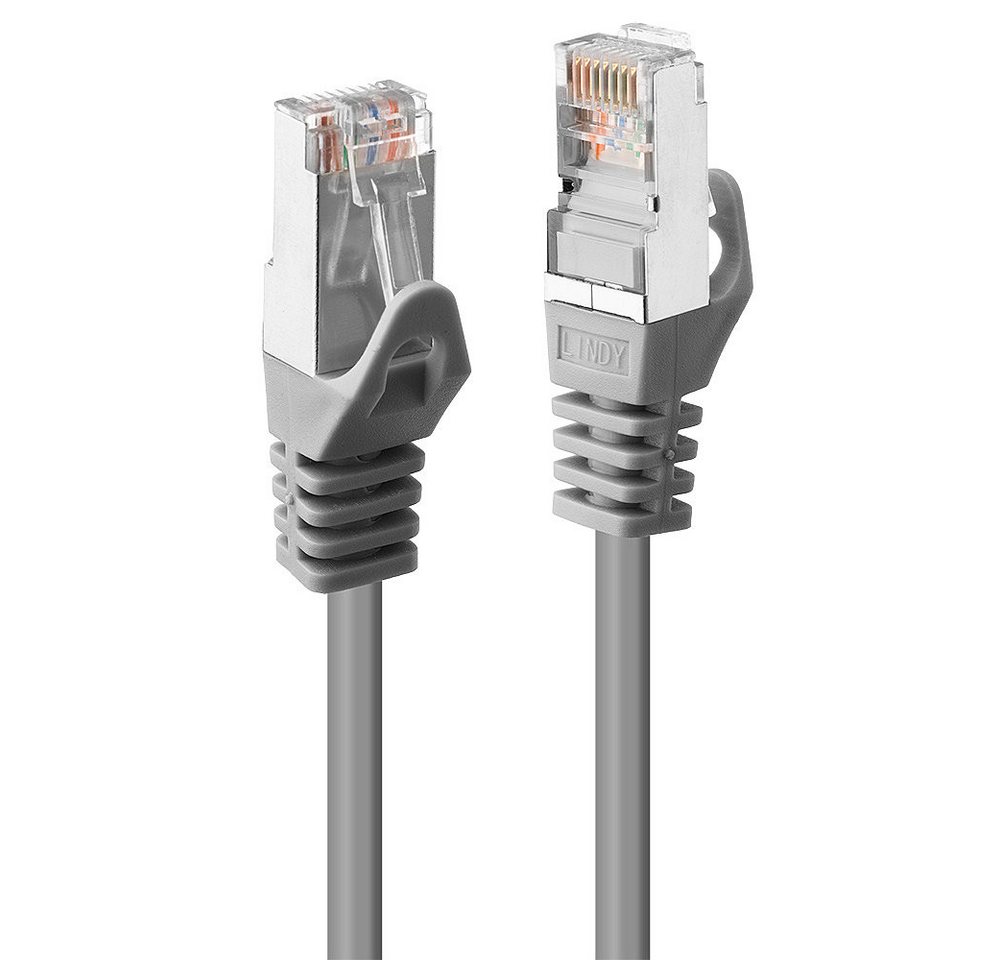 Lindy LINDY Cat. 6 STP Kabel, grau, 7,5m einfach geschirmt (47247) Netzwerkkabel von Lindy