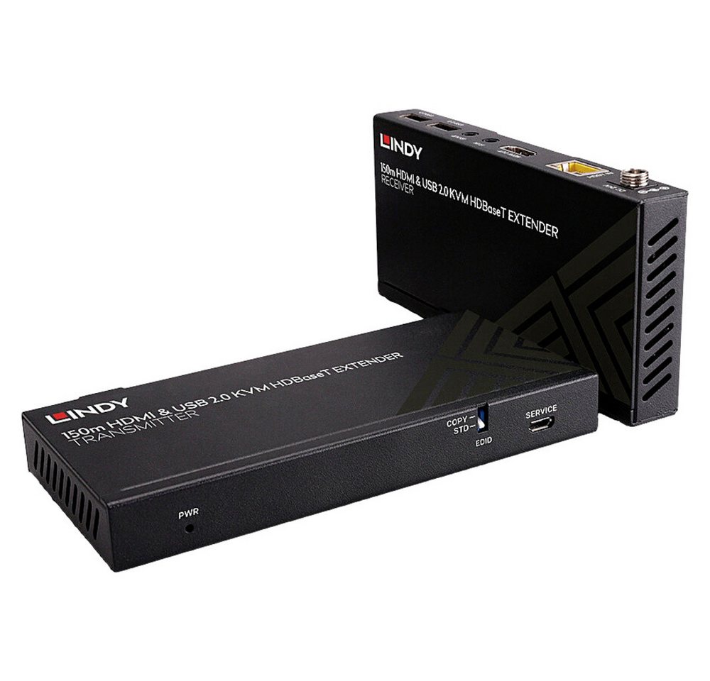 Lindy LINDY Cat.6 HDBaseT KVM Extender HDMI®, Infrarot, USB 2.0 HDBaseT Exte Computer-Kabel von Lindy