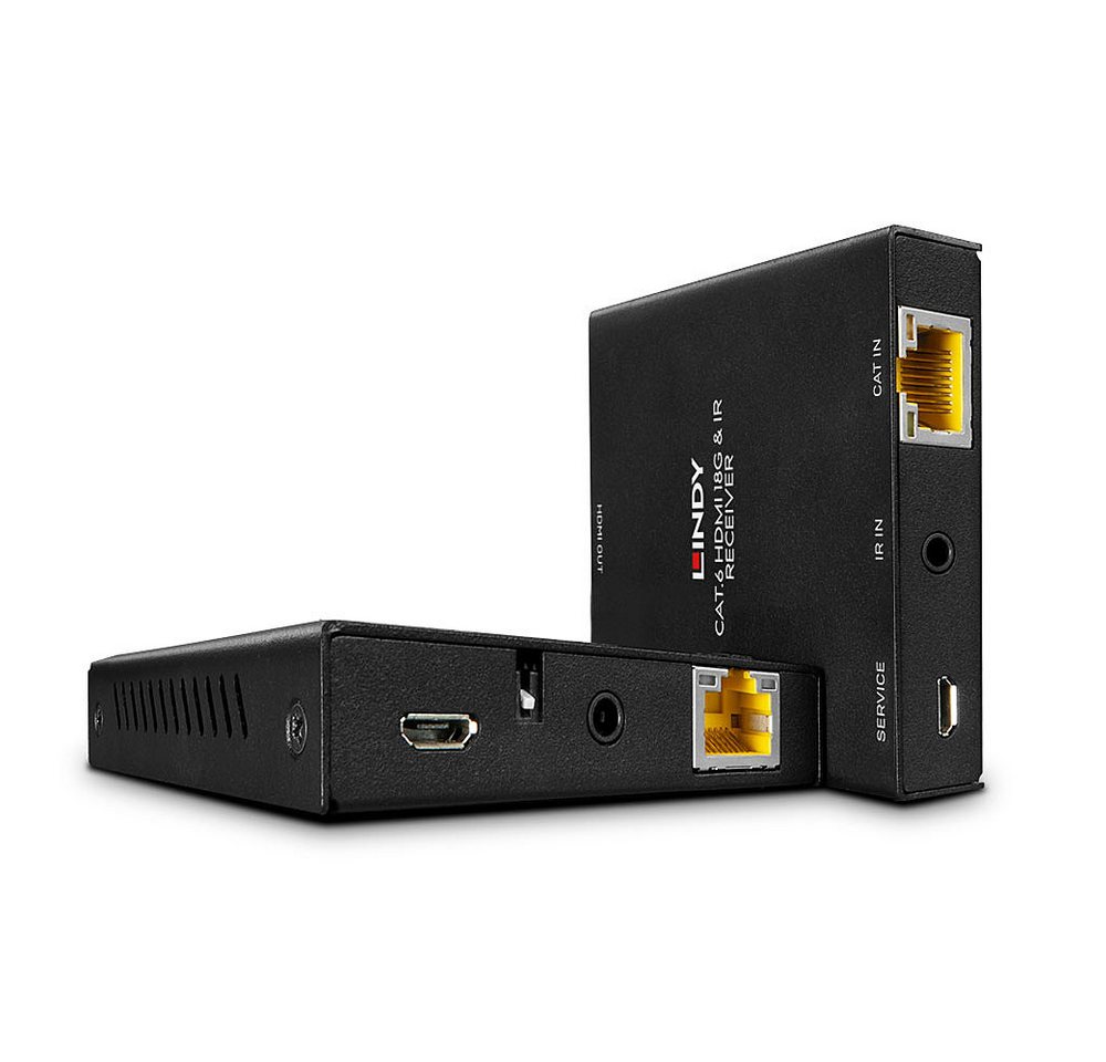 Lindy LINDY Cat.6 HDMI 18G und IR Extender with PoC und Loop Out - Sender... HDMI-Kabel Lindy LINDY Cat.6 HDMI 18G und IR Extender with PoC und Loop Out - Sender... HDMI-Kabel von Lindy
