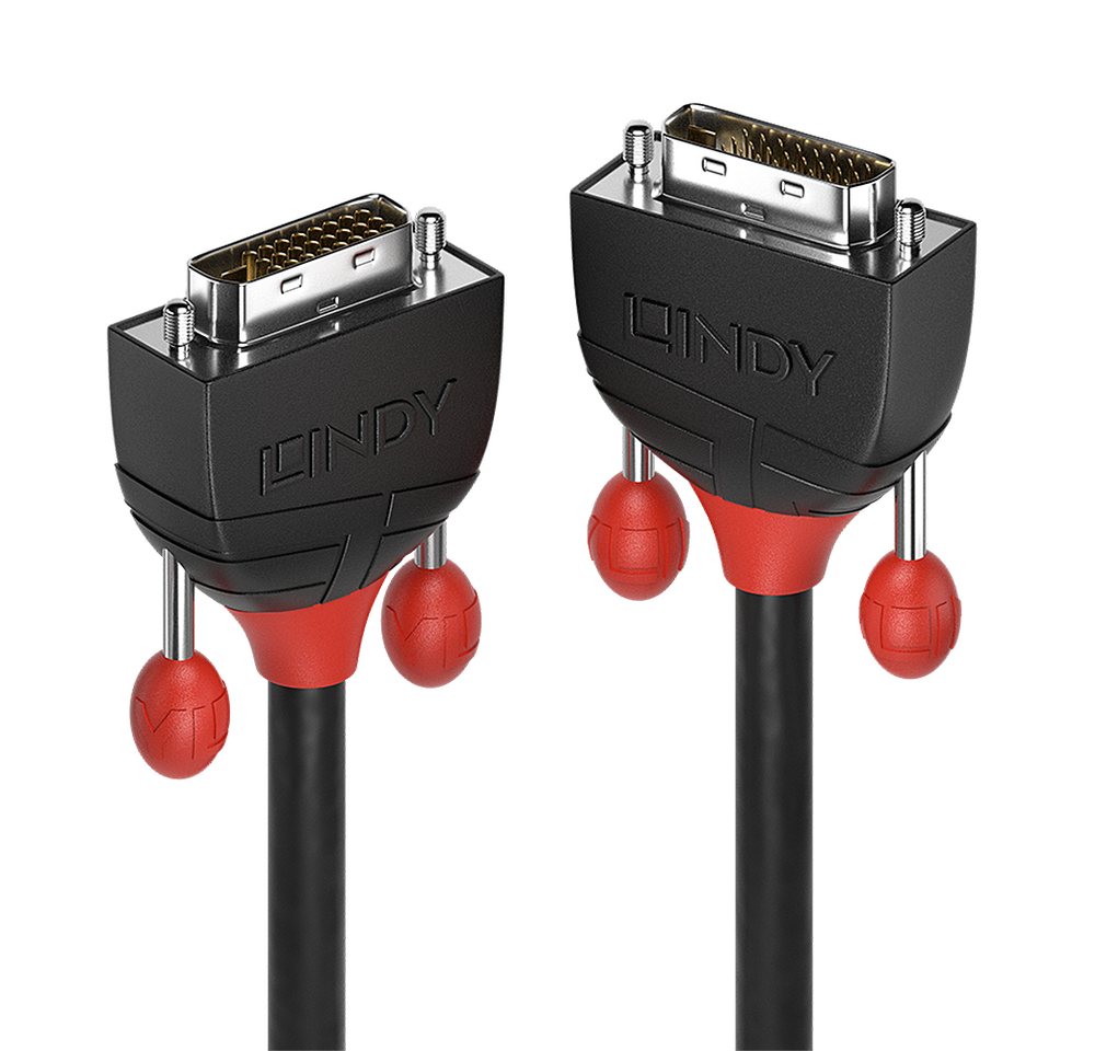 Lindy LINDY DVI-D Dual Link Kabel 3.00m, Black Line Computer-Kabel Lindy LINDY DVI-D Dual Link Kabel 3.00m, Black Line Computer-Kabel von Lindy