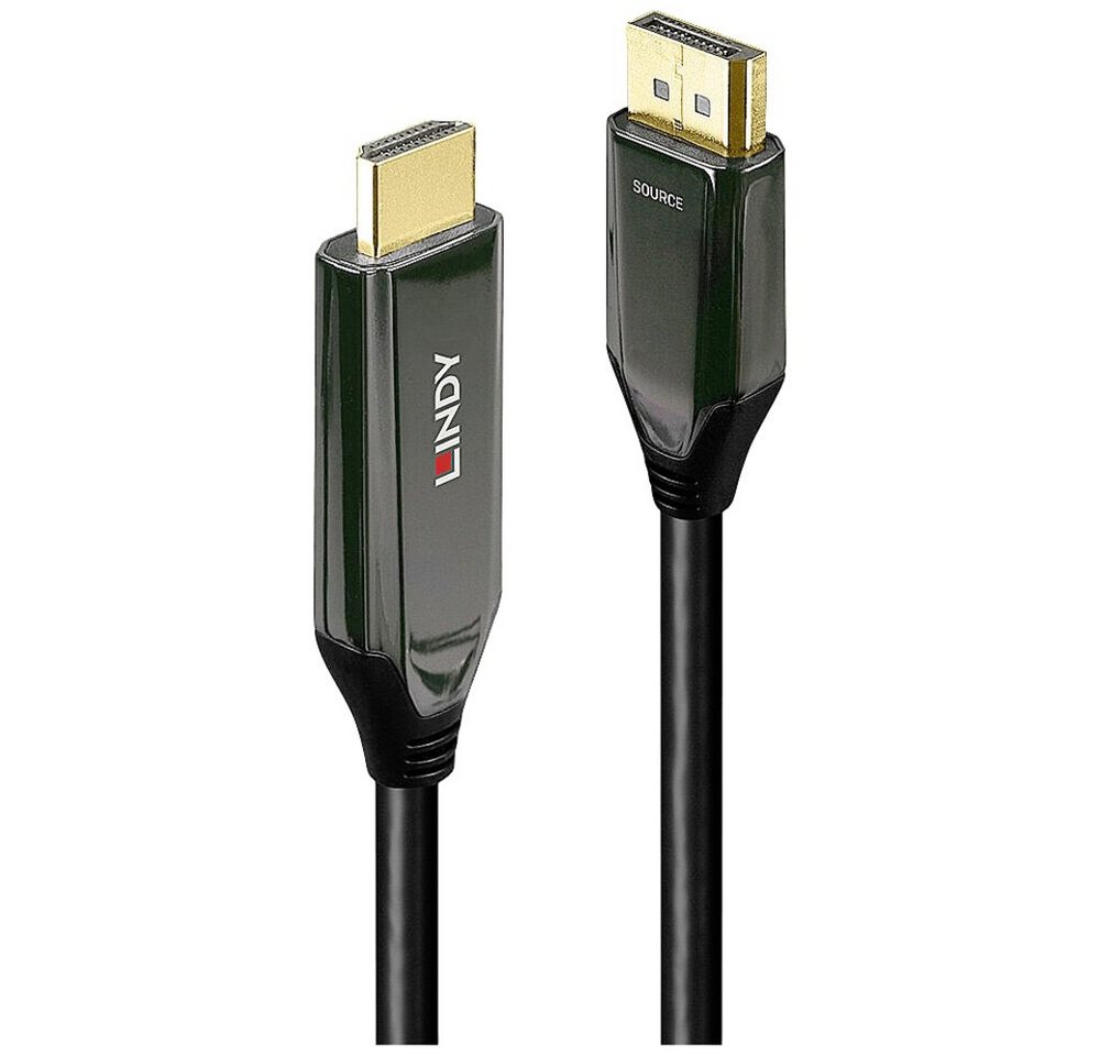 Lindy LINDY DisplayPort / HDMI Adapterkabel DisplayPort Stecker, HDMI-A Stec HDMI-Kabel, (100.00 cm) von Lindy