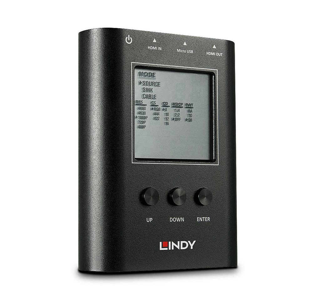 Lindy LINDY HDMI 18G Signal Analyser und Generator HDCP 1.4 & 2.2 HDMI-Kabel Lindy LINDY HDMI 18G Signal Analyser und Generator HDCP 1.4 & 2.2 HDMI-Kabel von Lindy