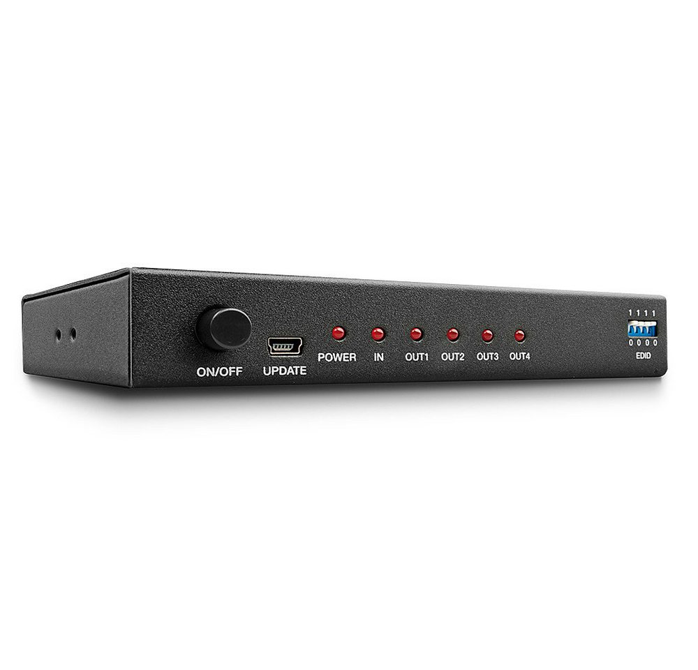 Lindy LINDY HDMI 4K Splitter 4 Port 3D. 2160p30 HDMI-Kabel Lindy LINDY HDMI 4K Splitter 4 Port 3D. 2160p30 HDMI-Kabel von Lindy