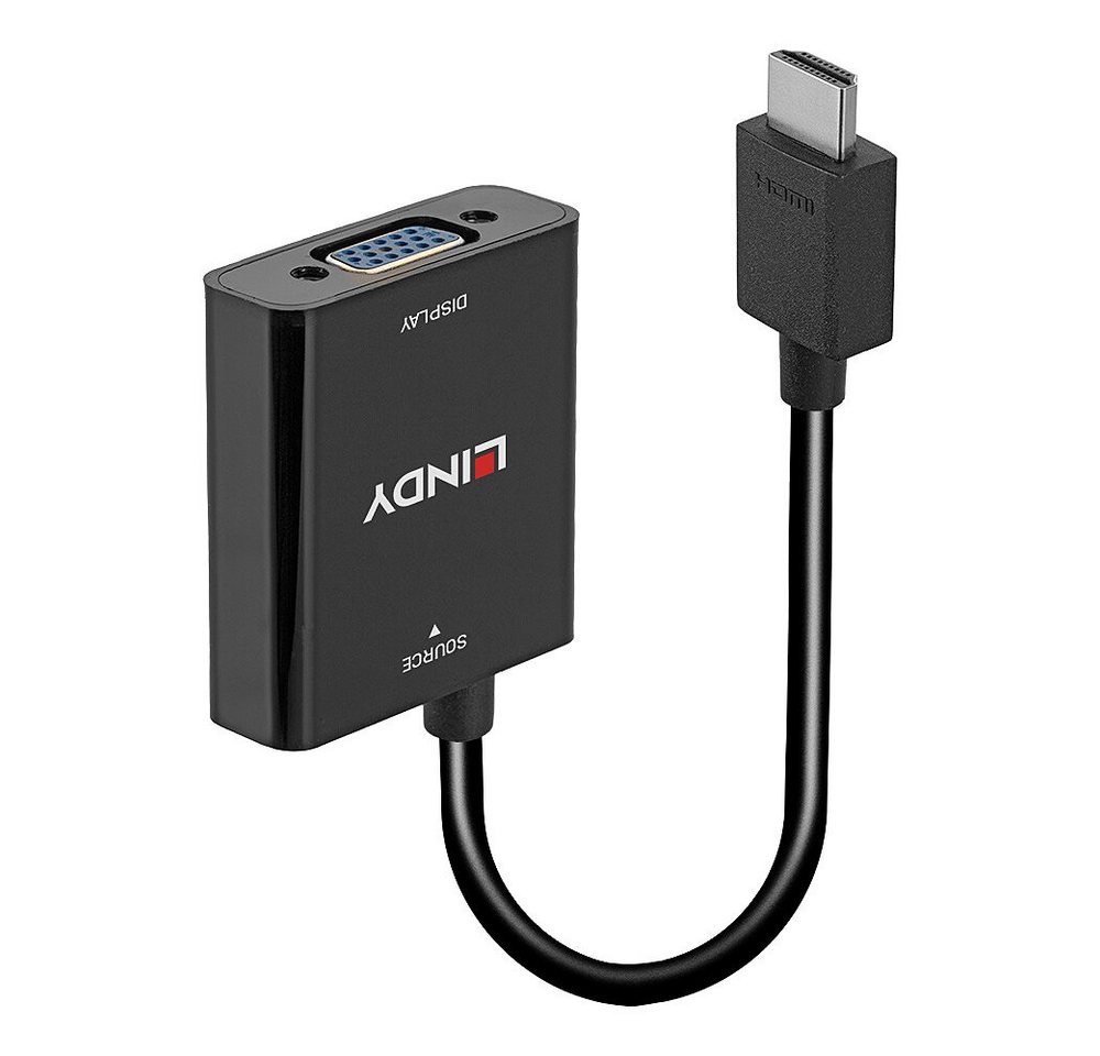 Lindy LINDY HDMI an VGA Konverter Adapter Computer-Kabel Lindy LINDY HDMI an VGA Konverter Adapter Computer-Kabel von Lindy