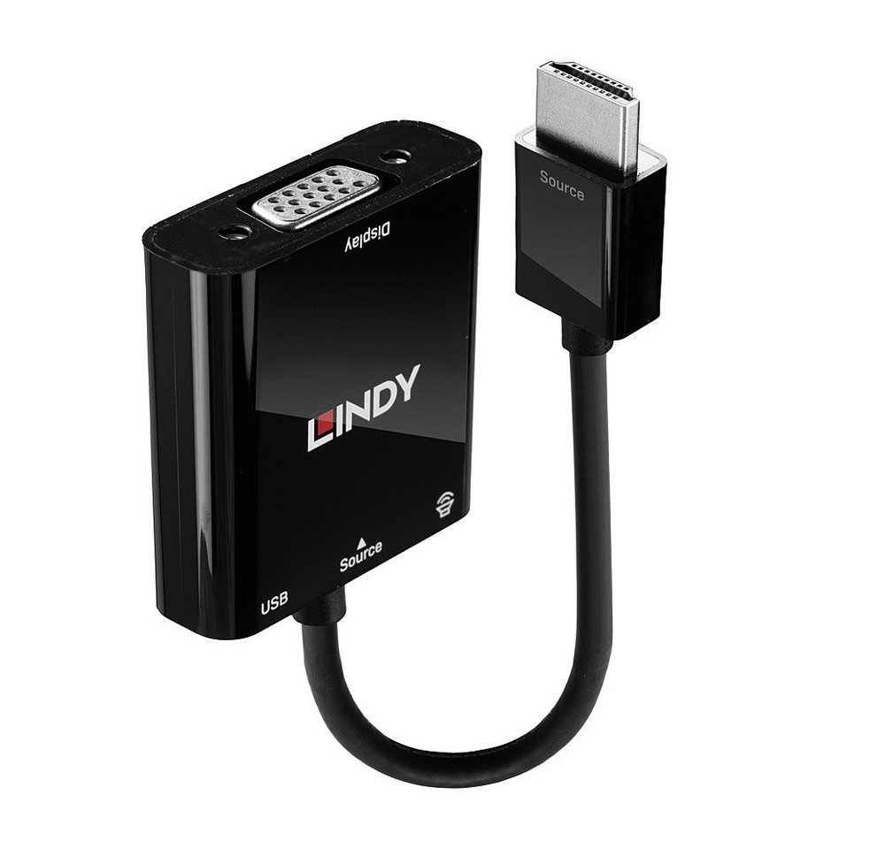 Lindy LINDY HDMI auf VGA & Audio Konverter HDMI-Kabel Lindy LINDY HDMI auf VGA & Audio Konverter HDMI-Kabel von Lindy