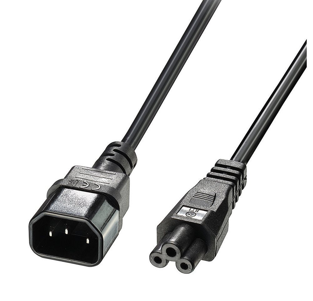 Lindy LINDY IEC-Netzkabel C14 an C5 1m Computer-Kabel Lindy LINDY IEC-Netzkabel C14 an C5 1m Computer-Kabel von Lindy