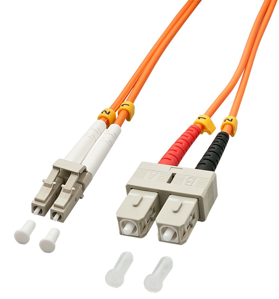 Lindy LINDY - Patch-Kabel - LC Multi-Mode (M) - SC multi-mode (M) - 3 m -... Glasfaserkabel von Lindy