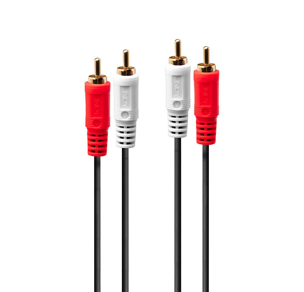 Lindy LINDY Premium - Audiokabel - RCA x 2 (M) bis RCA x 2 (M) - 10,0m - ... Audio-Kabel von Lindy
