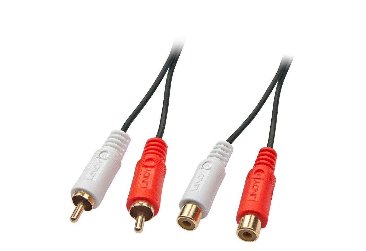 Lindy LINDY Premium - Audioverlängerungskabel - RCA x 2 (M) bis RCA x 2 (Audio-Kabel von Lindy