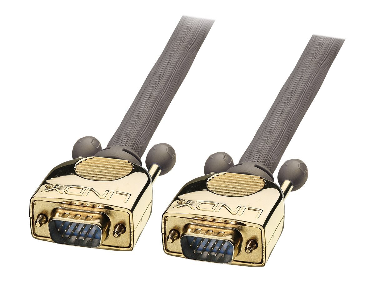 Lindy LINDY Premium Gold - VGA-Kabel - HD-15 (M) - HD-15 (M) - 30 m - Flü... Computer-Kabel von Lindy