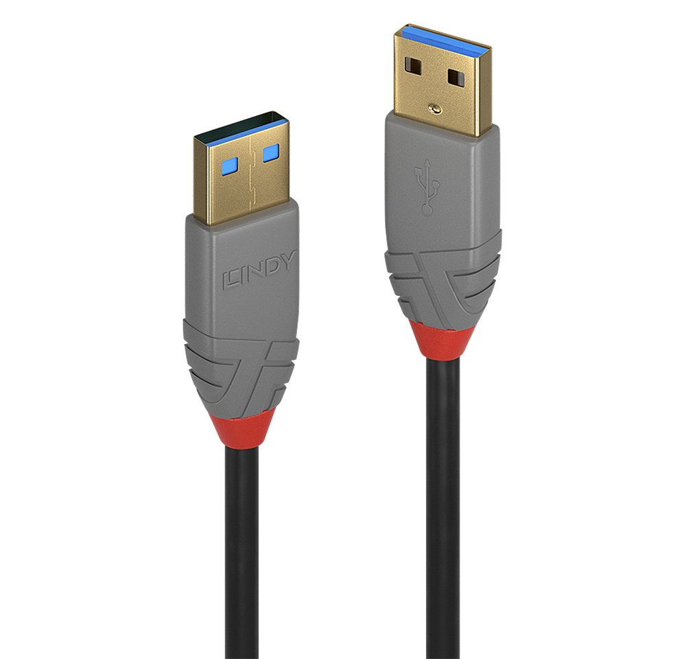 Lindy LINDY USB 3.0 Kabel Typ A Anthra Line 5m USB-Kabel Lindy LINDY USB 3.0 Kabel Typ A Anthra Line 5m USB-Kabel von Lindy