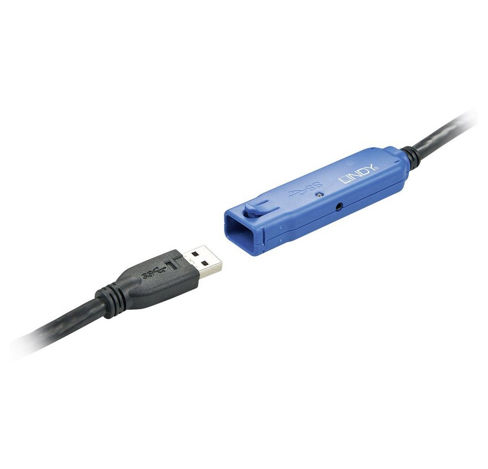 Lindy LINDY USB-Kabel USB 3.2 Gen1 (USB 3.0 / USB 3.1 Gen1) USB-A Stecker, U USB-Kabel, (1000.00 cm) von Lindy