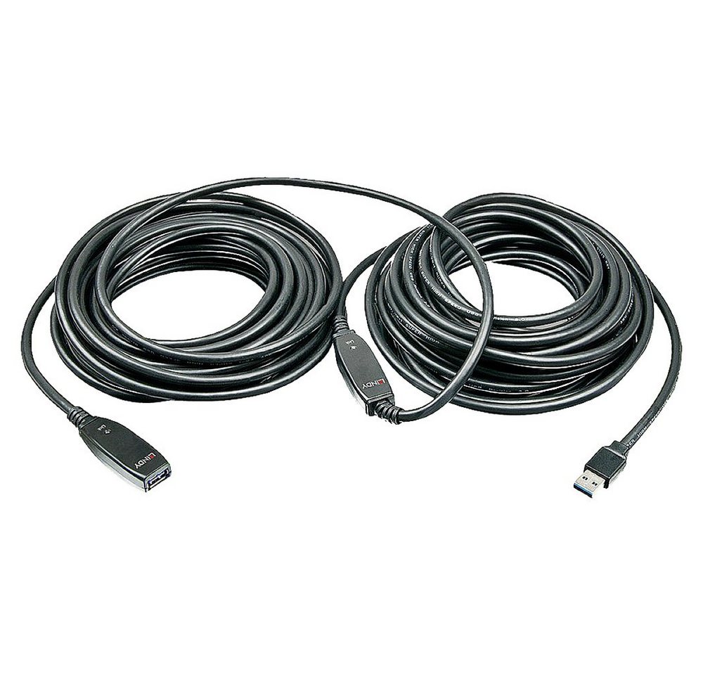 Lindy LINDY USB-Kabel USB 3.2 Gen1 (USB 3.0 / USB 3.1 Gen1) USB-A Stecker, U USB-Kabel, (1500.00 cm) von Lindy