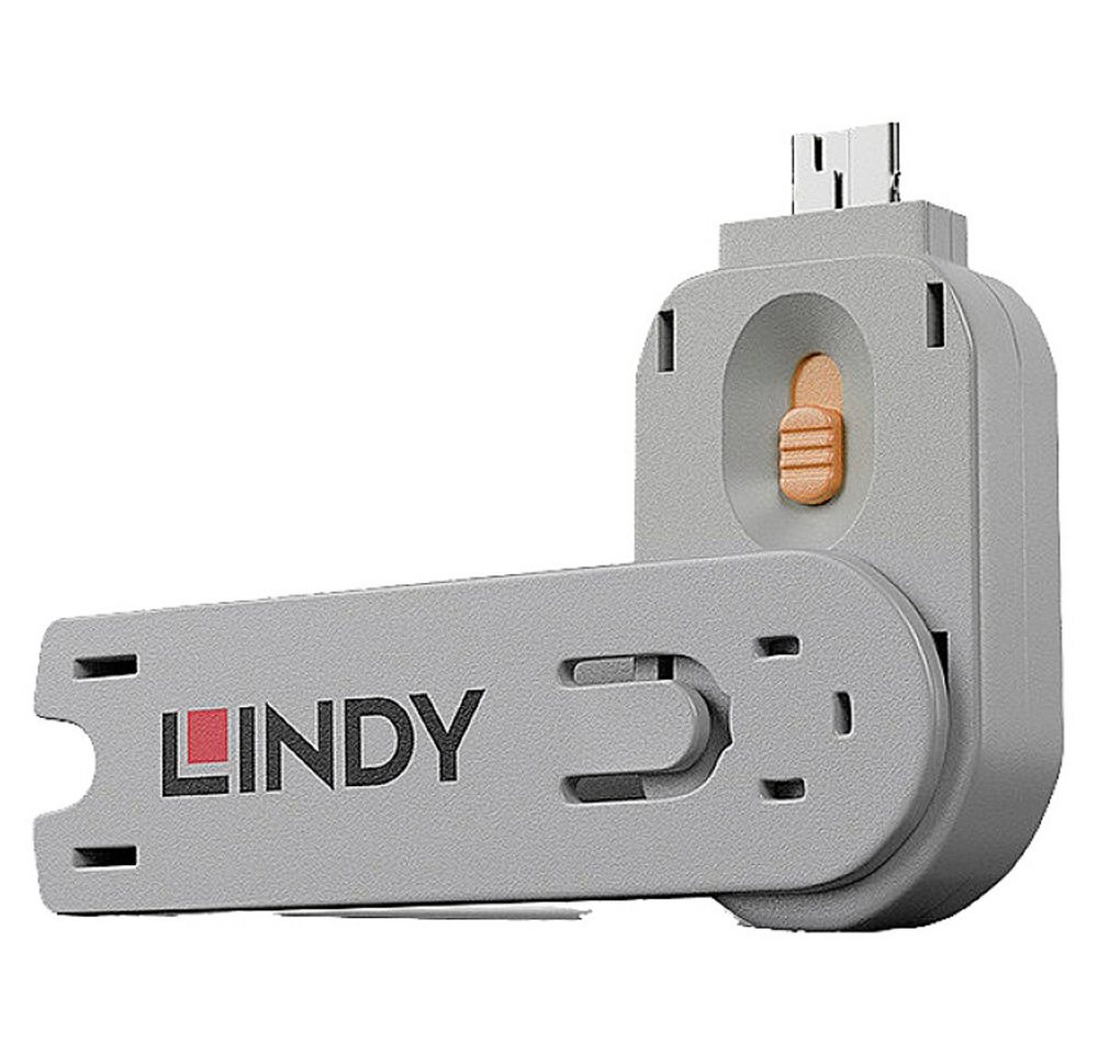 Lindy Laptopschloss LINDY USB-A Port Schlüssel Orange 40623 Lindy Laptopschloss LINDY USB-A Port Schlüssel Orange 40623 von Lindy