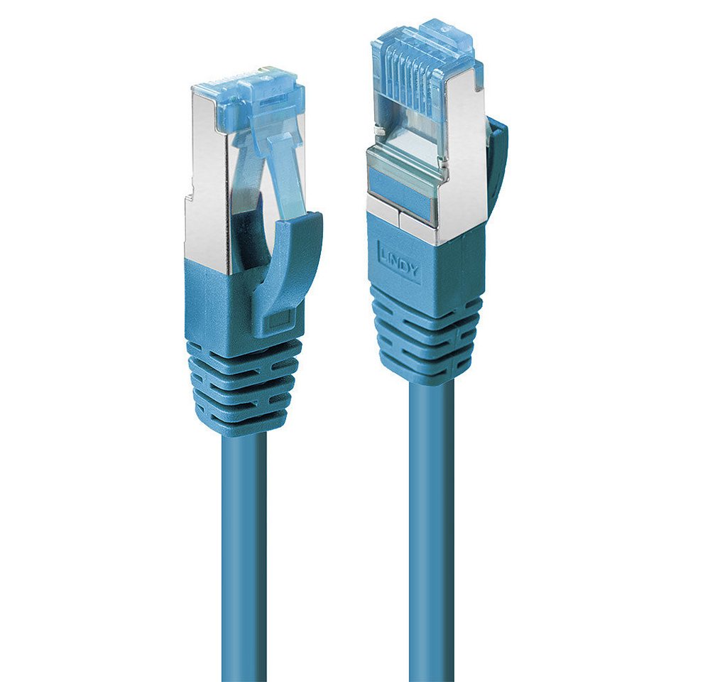 Lindy Lindy Cat.6A S/FTP PIMF LSOH, blau, 1m Netzwerkkabel Lindy Lindy Cat.6A S/FTP PIMF LSOH, blau, 1m Netzwerkkabel von Lindy