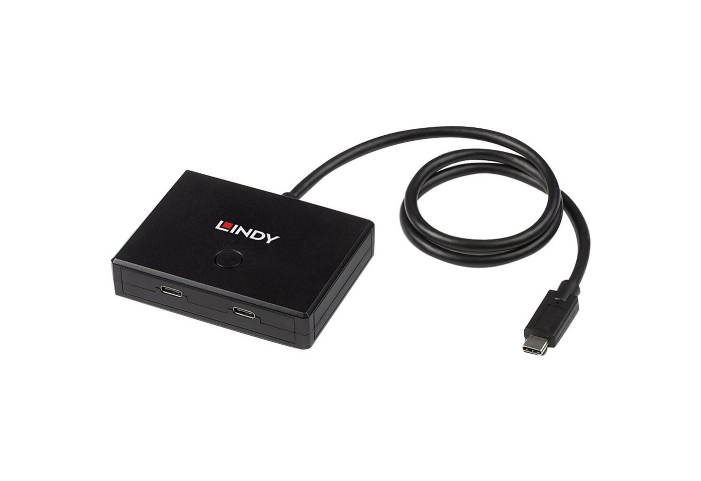 Lindy Lindy USB 3.2 Gen 1 Switch, USB-C Stecker > 2x Computer-Kabel Lindy Lindy USB 3.2 Gen 1 Switch, USB-C Stecker > 2x Computer-Kabel von Lindy