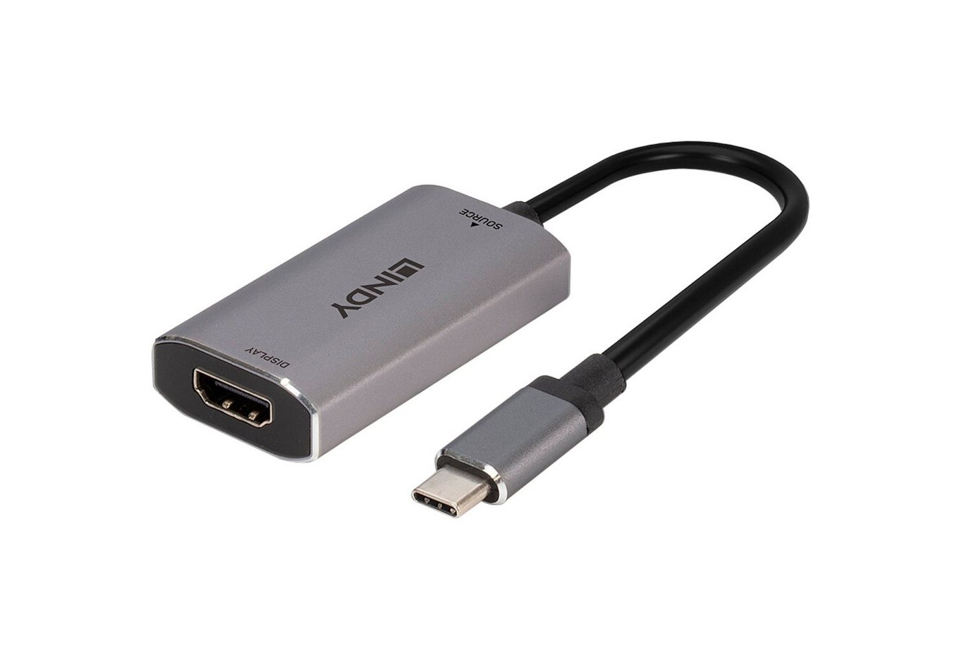 Lindy Lindy USB Konverter 8K60, USB-C Stecker > HDMI Computer-Kabel Lindy Lindy USB Konverter 8K60, USB-C Stecker > HDMI Computer-Kabel von Lindy