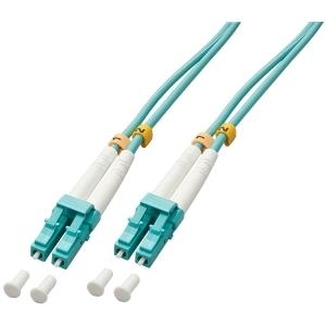 Lindy - Patch-Kabel - LC Multi-Mode (M) - LC Multi-Mode (M) - 100,0m - Glasfaser - 50/125 Mikrometer - OM3 - halogenfrei (46404) von Lindy