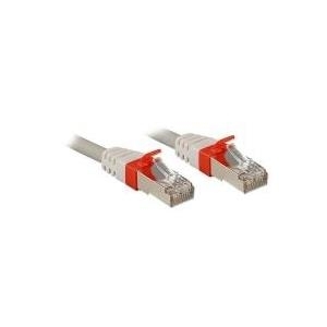Lindy - Patch-Kabel - RJ-45 (M) - RJ-45 (M) - 15,0m - SSTP-Kabel - CAT 6a - gepresst, verseilt - Grau (45358) von Lindy