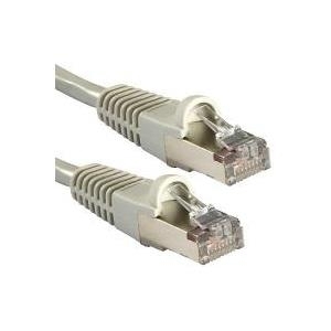Lindy - Patch-Kabel - RJ-45 (M) - RJ-45 (M) - 20,0m - SFTP, PiMF - CAT 6a - glatt, halogenfrei - Grau (47140) von Lindy