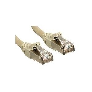 Lindy - Patch-Kabel - RJ-45 (M) - RJ-45 (M) - 30,0m - SFTP - CAT 6 - gepresst, verseilt, glatt, halogenfrei - Grau (45590) von Lindy