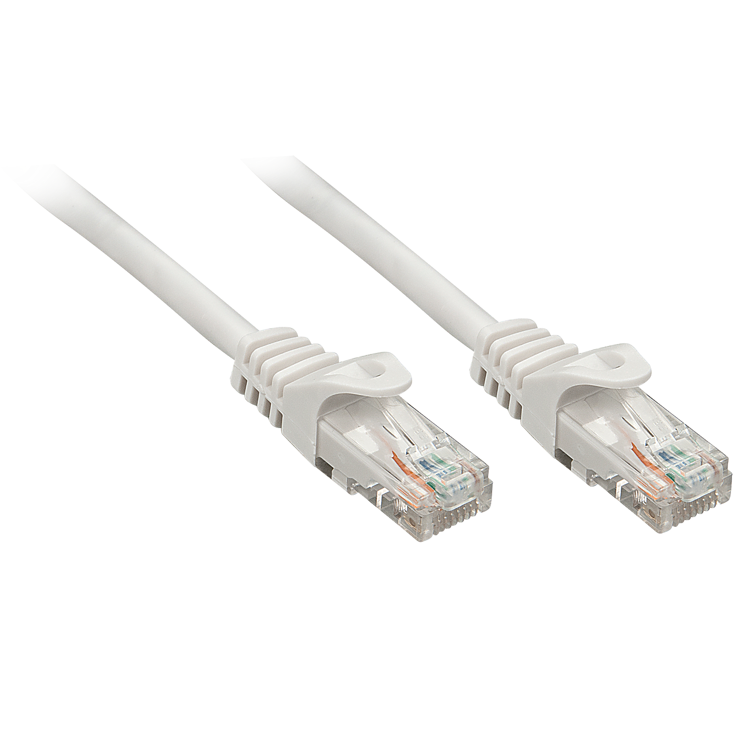 Lindy - Patch-Kabel - RJ-45 (M) bis RJ-45 (M) - 2,0m - UTP - CAT 5e - Grau (Packung mit 50) (48407) von Lindy