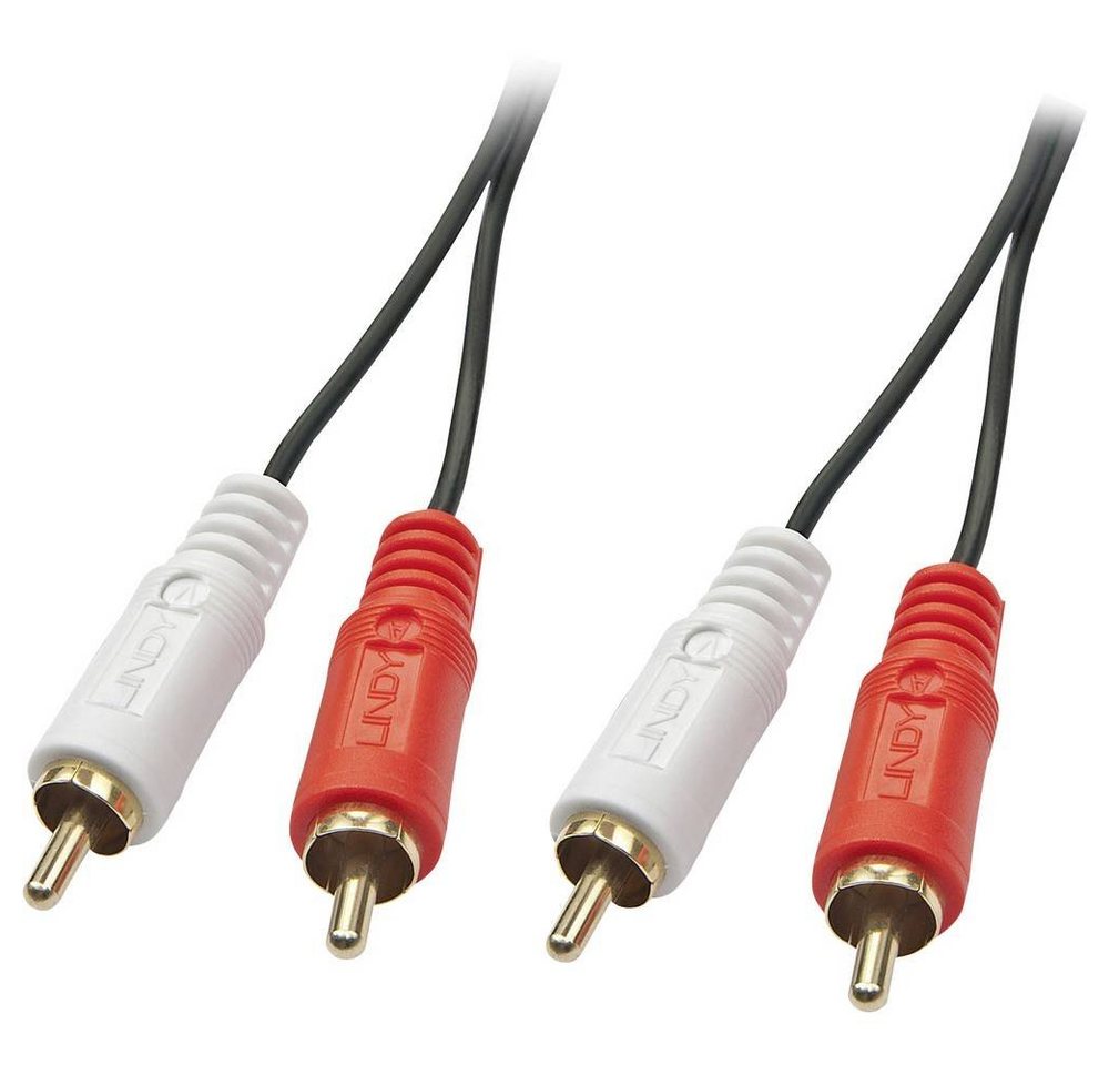 Lindy Premium Audiokabel (Cinch), Stecker/Stecker, 20m Audio- & Video-Kabel von Lindy