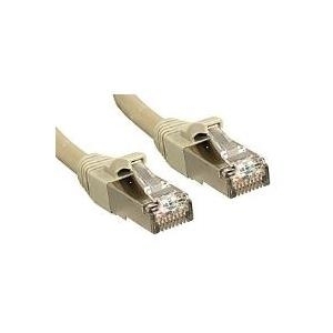 Lindy Premium - Patch-Kabel - RJ-45 (M) - RJ-45 (M) - 80,0m - SSTP-Kabel - CAT 6 - glatt, halogenfrei - Grau (45595) von Lindy