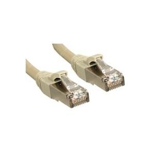 Lindy Premium - Patch-Kabel - RJ-45 (M) - RJ-45 (M) - 90,0m - SSTP-Kabel - CAT 6 - glatt, halogenfrei - Grau (45596) von Lindy