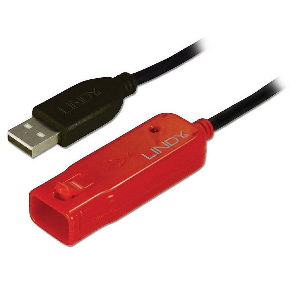 Lindy USB 2 Aktiv-Verlängerung Pro 8m USB-Kabel, (8.00 cm) von Lindy