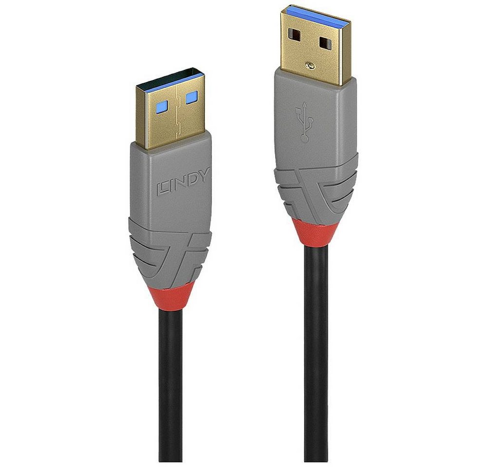 Lindy USB Kabel 1 m USB 3.2 Gen 1 (3.1 Gen 1) USB A USB-Kabel von Lindy