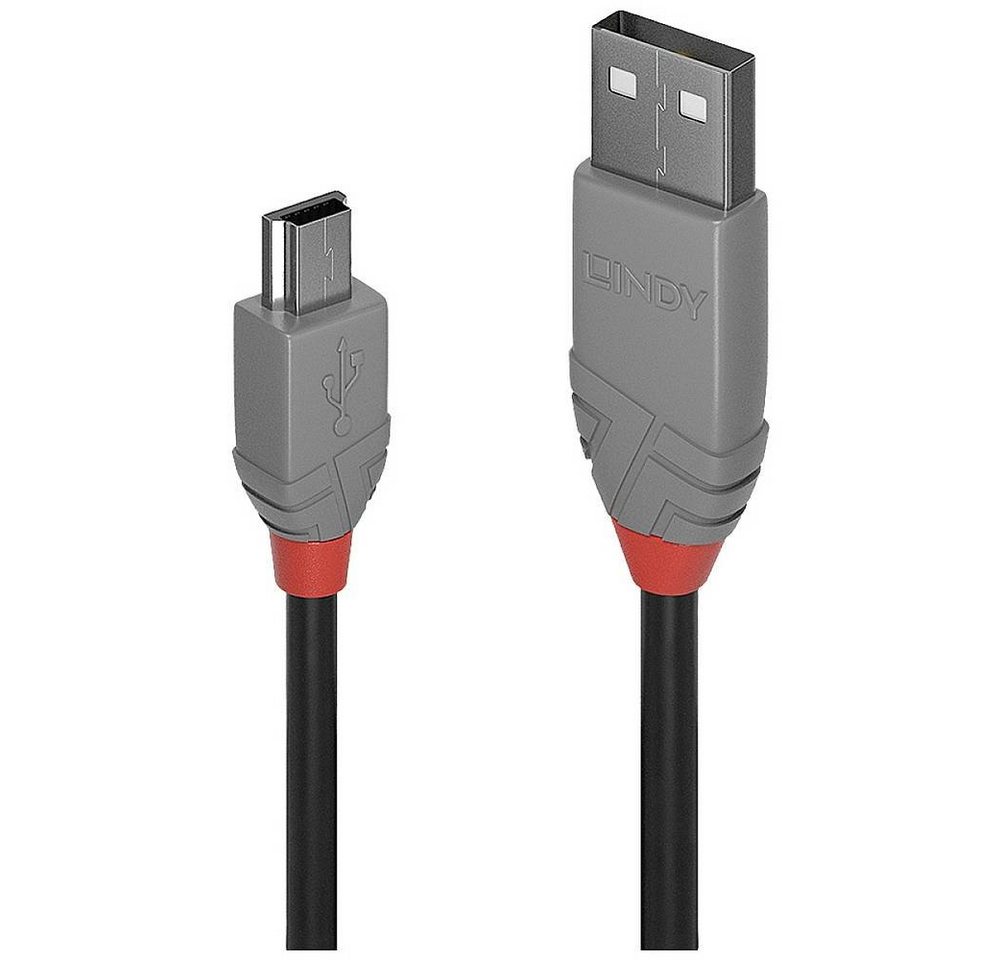 Lindy USB Kabel 5 m USB 2 USB A Mini-USB B USB-Kabel Lindy USB Kabel 5 m USB 2 USB A Mini-USB B USB-Kabel von Lindy