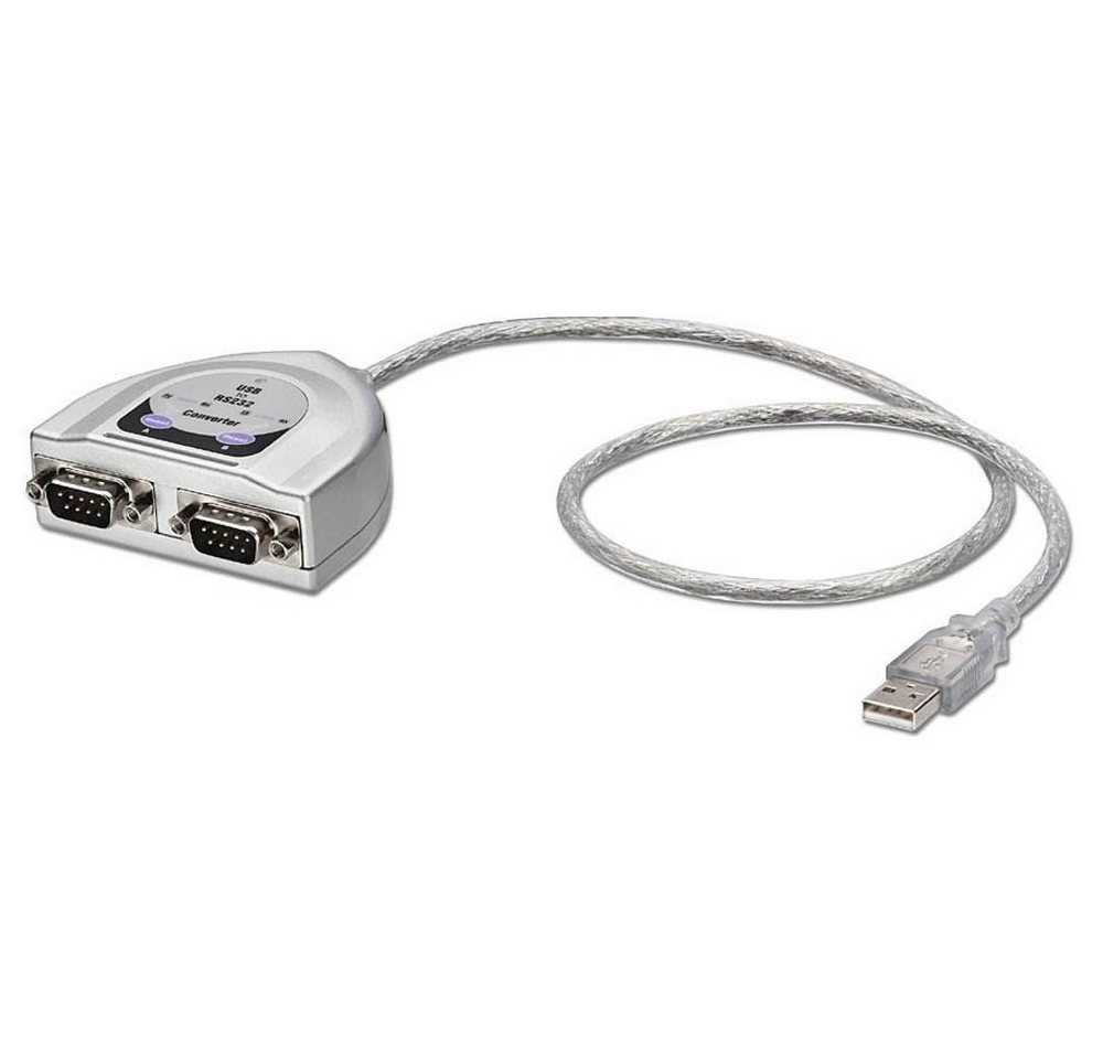 Lindy USB RS232 2 Port USB-Adapter von Lindy