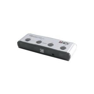 Lindy USB to Serial Converter - Serieller Adapter - USB - RS-232 x 4 (42858) von Lindy