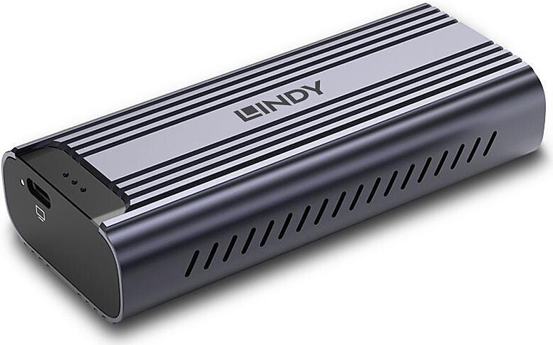 Lindy USB4 NVMe M.2 SSD Gehäuse (43394) von Lindy