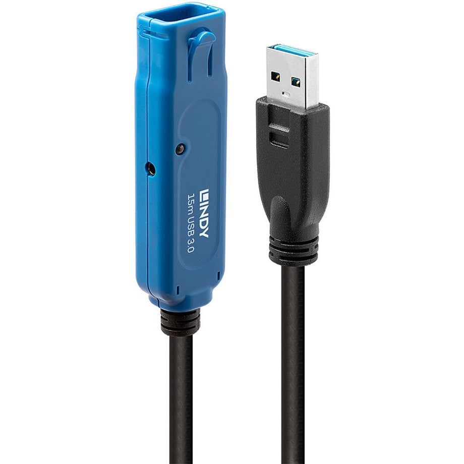 USB 3.2 Gen 1 Aktivverlängerungskabel Pro, USB-A Stecker > USB-A Buchse von Lindy