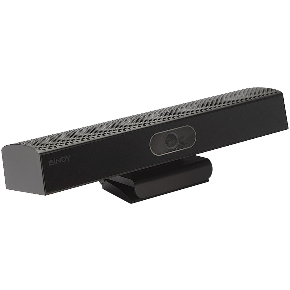 USB Typ A 4K30 Konferenz-Soundbar & Kamera, Webcam von Lindy