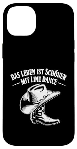 Leben schöner mit Line Dance Tanzgruppen Countrydance Hülle für iPhone 14 Plus Leben schöner mit Line Dance Tanzgruppen Countrydance Hülle für iPhone 14 Plus von Line Dance Motive und Designs und Sprüche