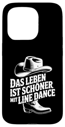 Leben schöner mit Line Dance Tanzgruppen Countrydance Hülle für iPhone 15 Pro Leben schöner mit Line Dance Tanzgruppen Countrydance Hülle für iPhone 15 Pro von Line Dance Motive und Designs und Sprüche