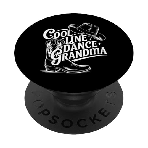 Line Dance Oma Großmutter Choreografen PopSockets Klebender PopGrip Line Dance Oma Großmutter Choreografen PopSockets Klebender PopGrip von Line Dance Motive und Designs und Sprüche