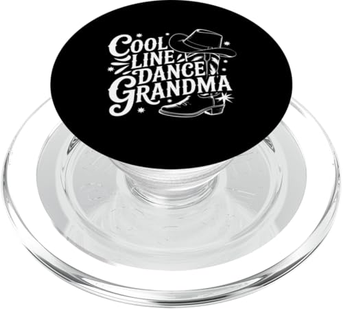 Line Dance Oma Großmutter Choreografen PopSockets PopGrip für MagSafe von Line Dance Motive und Designs und Sprüche