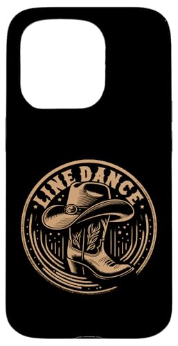 Line Dance Tänzer und Tanzgruppen Choreografen Hülle für iPhone 15 Pro von Line Dance Motive und Designs und Sprüche