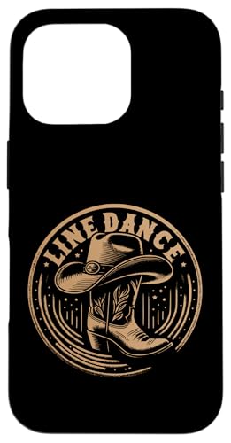 Line Dance Tänzer und Tanzgruppen Choreografen Hülle für iPhone 16 Pro von Line Dance Motive und Designs und Sprüche