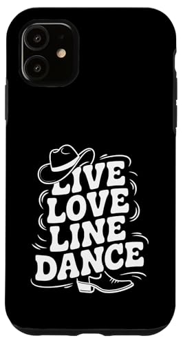 Live and Love Line Dance Zeit Tanzgruppen Choreografen Hülle für iPhone 11 Live and Love Line Dance Zeit Tanzgruppen Choreografen Hülle für iPhone 11 von Line Dance Motive und Designs und Sprüche