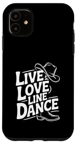 Live and Love Line Dance Zeit Tanzgruppen Choreografen Hülle für iPhone 11 Live and Love Line Dance Zeit Tanzgruppen Choreografen Hülle für iPhone 11 von Line Dance Motive und Designs und Sprüche